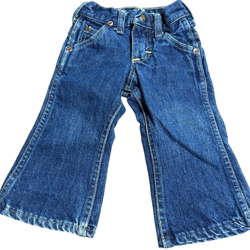 Lee Riders Vintage 50's sanforized dark wash denim Toddler 1 slim Union Made 029